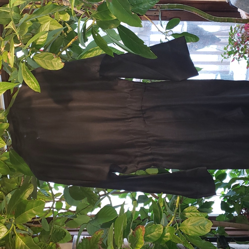 Stillwater The Parker Long Sleeve Jumpsuit Black Medium - Picture 5 of 11